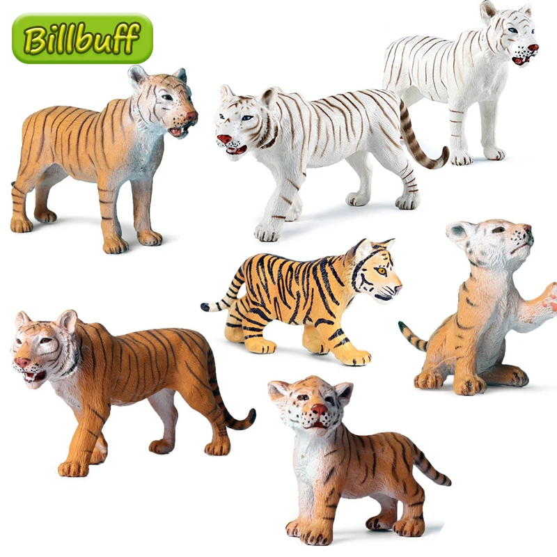

Фигурка тигренка из ПВХ, миниатюрная, для детей