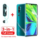 Гидрогелевая пленка для Xiaomi Redmi Note 8 Pro K20 8T, Защита экрана для xiaomi mi 11 Poco X3 A3 9T Note 10 Pro, стекло для объектива камеры