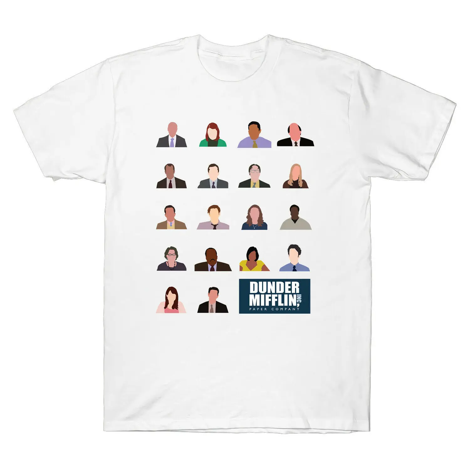 Мужская Супермодная летняя футболка The Dunder Mifflin Paper Company Schrute 2019 с забавным принтом