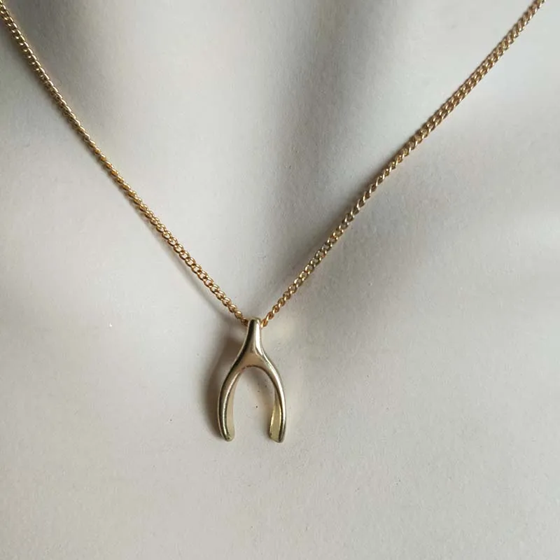 Новинка 2019 Золотой бант молитва за крылья для женщин кулон в этническом богемном