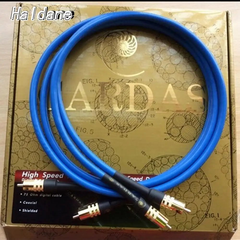 Холдейн пара Hi Fi покрытого родием RCA разъем Cardas Clear светильник провода