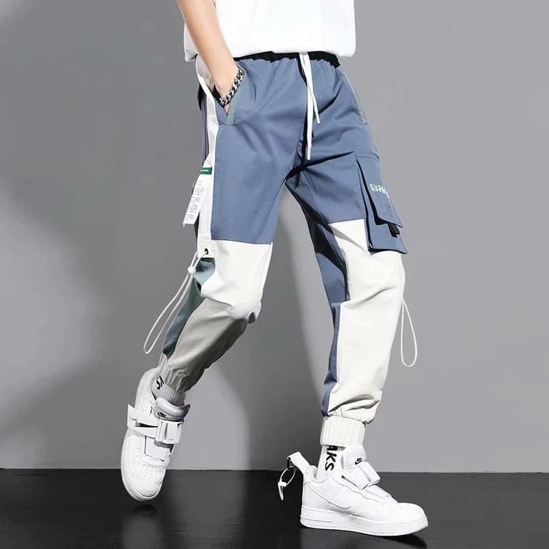 

Joggers Men's Pants 2020 Casual Streetwear Harajuku Loose Trousers Fashion Japan Trendy Elastic Waist Men Clothing Pencil Pants