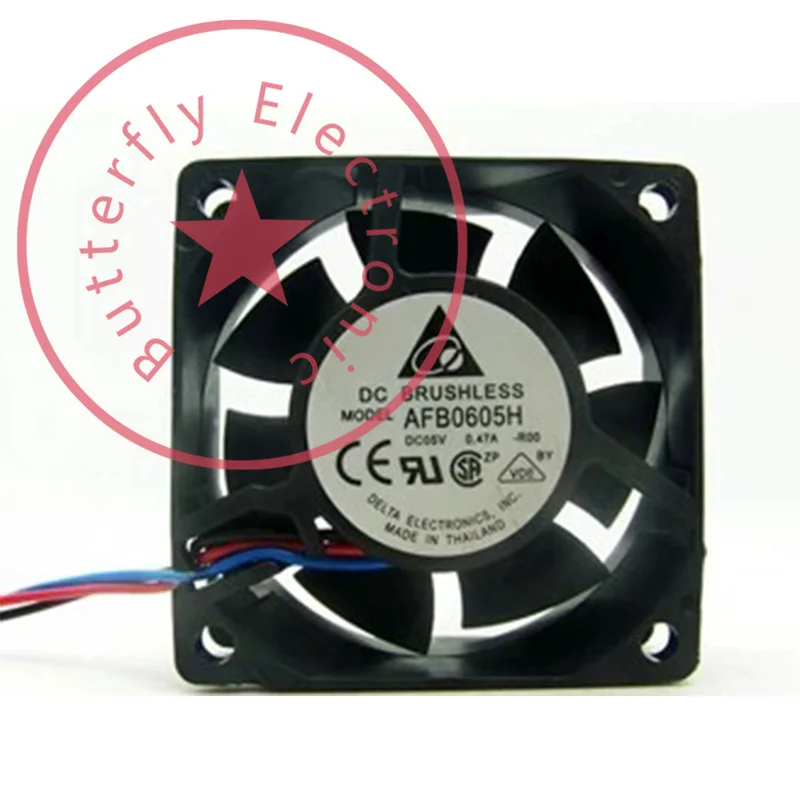 

Совершенно новый 6 см 6025 DC 5V 0.47A AFB0605H шариковый охлаждающий вентилятор охлаждения 60*60*25 мм