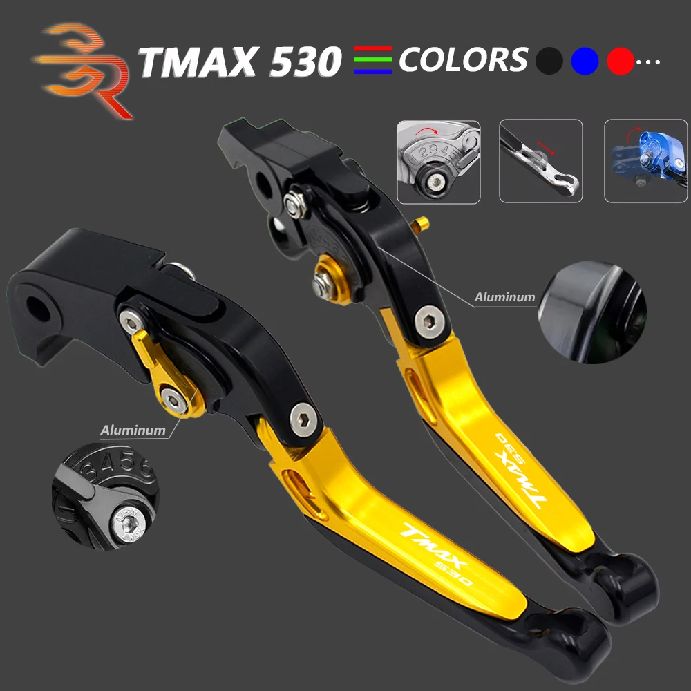 

Motorcycle Brake Clutch Levers Aluminum For Yamaha FJR 1300 FZ8 FZ09 MT03 MT09 MT10 MT25 NMAX 125 XMAX 300 250 400 TMAX 530 500