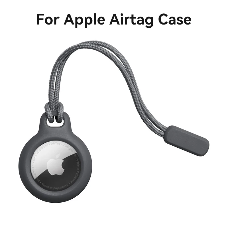 

Защитная крышка для телефона с ремешком для Apple Airtag, чехол-бампер, аксессуары для трекера, чехол-брелок с защитой от царапин