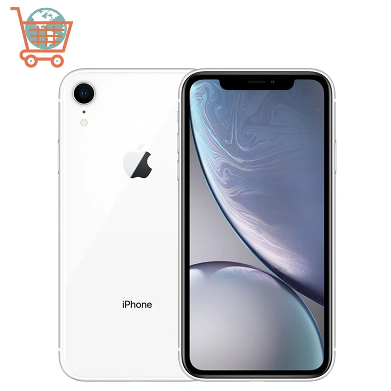 Разблокированный оригинальный Apple iPhone XR | Безрамочный ЖК дисплей 6 1 дюйма 64 ГБ/128