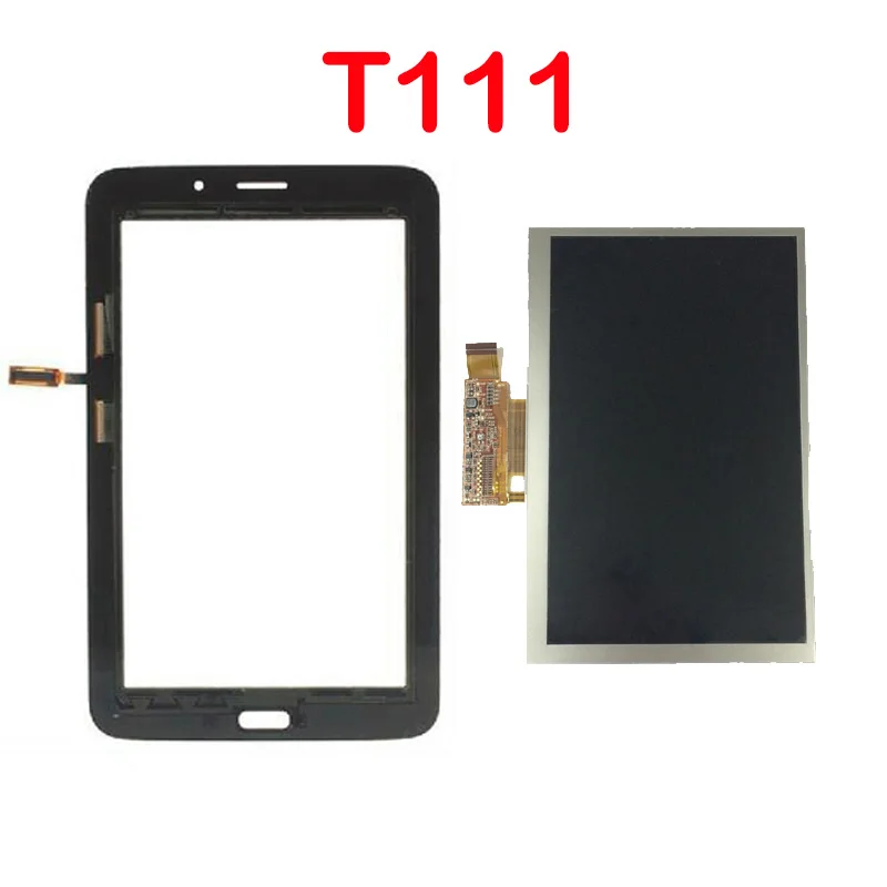 Для Samsung Galaxy Tab 3 Lite 7,0 SM-T110 T110 SM-T111 T111 сенсорный экран дигитайзер сенсор стекло+ ЖК-дисплей панель монитор