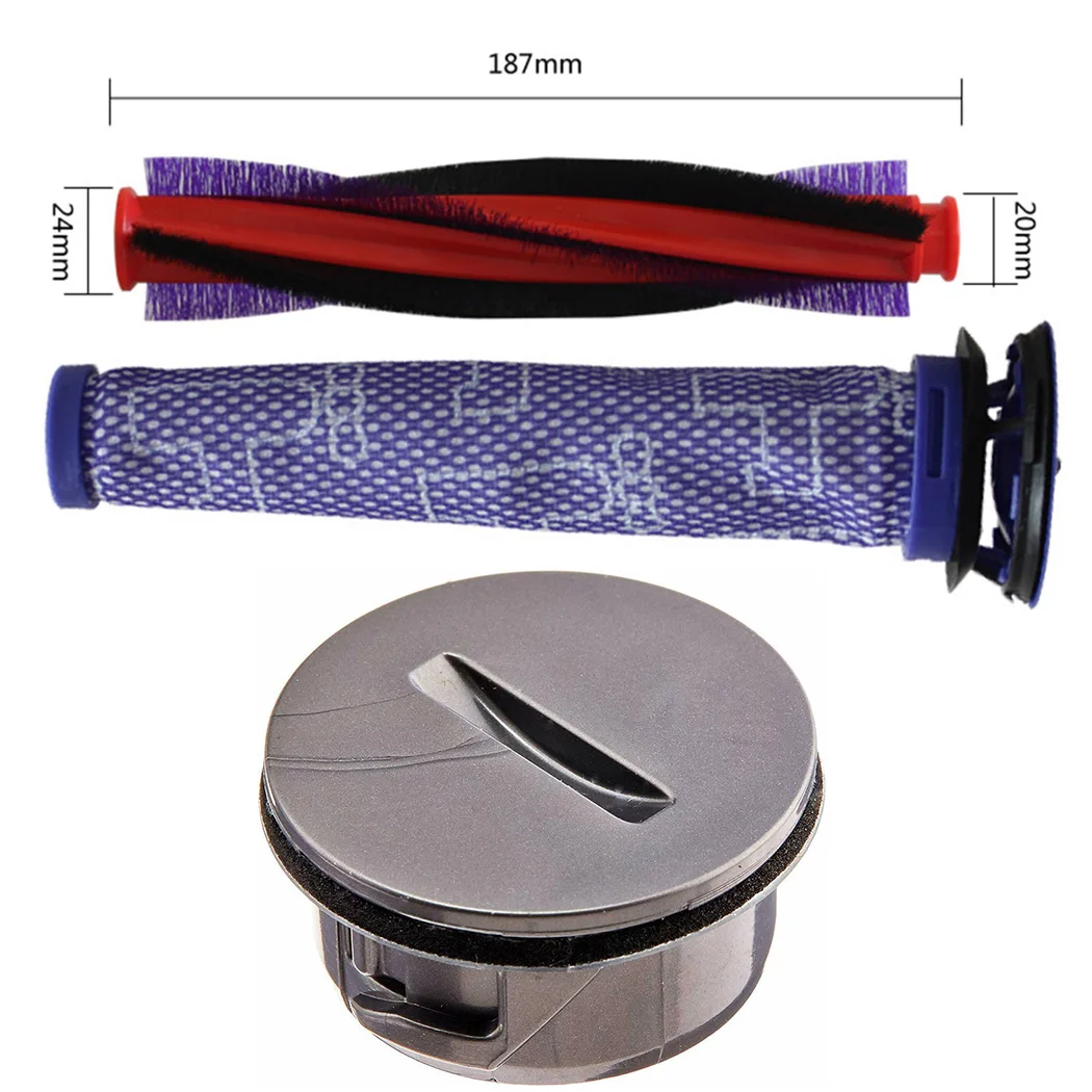 

Replacement Roller Brush Bar For Dyson V6 DC59 SV03 DC62 Vacuum Cleaner End Cap Cover Sweeper Cleaning Replacement