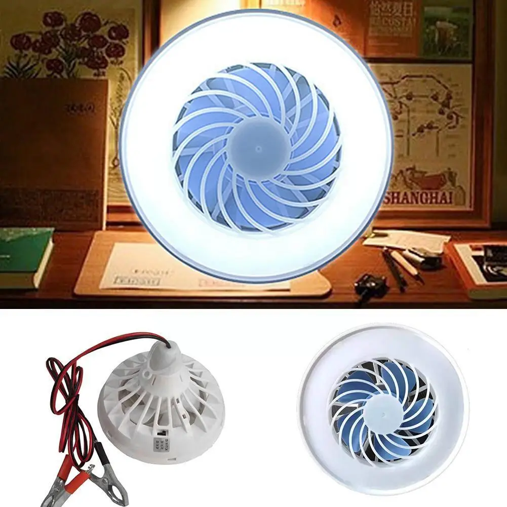 

1Pc Universal AC 220V 6W Ceiling Fan With Led Lamp Bulb 2021 Fan Market Night 2 Office For Home Sale Light Hot Electric 1 I Y2O2