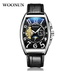 Часы мужские механические, с автоподзаводом, с циферблатом Луны, 2020