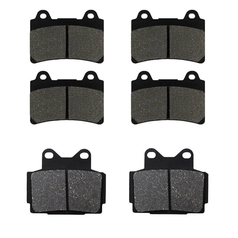 Передние и задние тормозные колодки для мотоцикла Yamaha TZR 250 (2MA/2XW1/2XW2 Europe)(Eng frame 2MA )