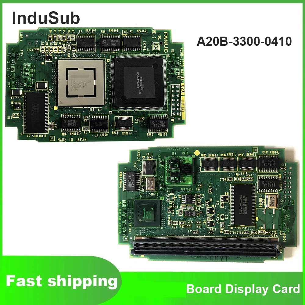 

Original A20B-3300-0410 System Display Card CNC Controller