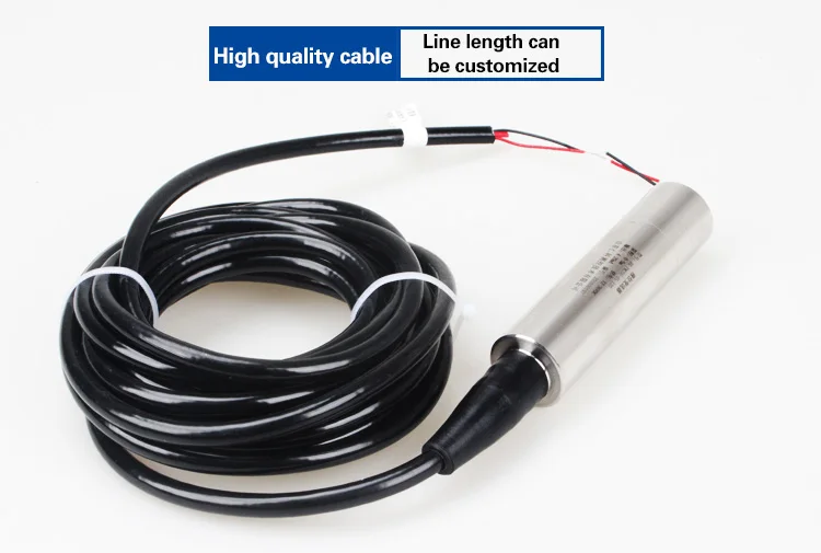 

Anti aging 4-20 mA level measuring instruments borehole water level sensor