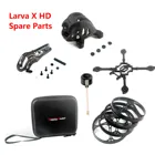 Happymodel Larva X HD FPV аксессуары для дрона комплект из углеродного волокна для рамы сумка для хранения Пропеллер Защита камеры навес антенна 5,8G