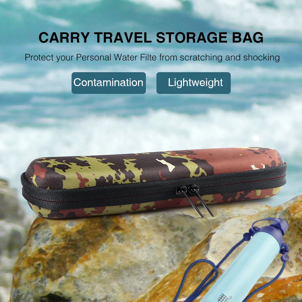 Светильник водонепроницаемый стальной персональный фильтр для воды походов и