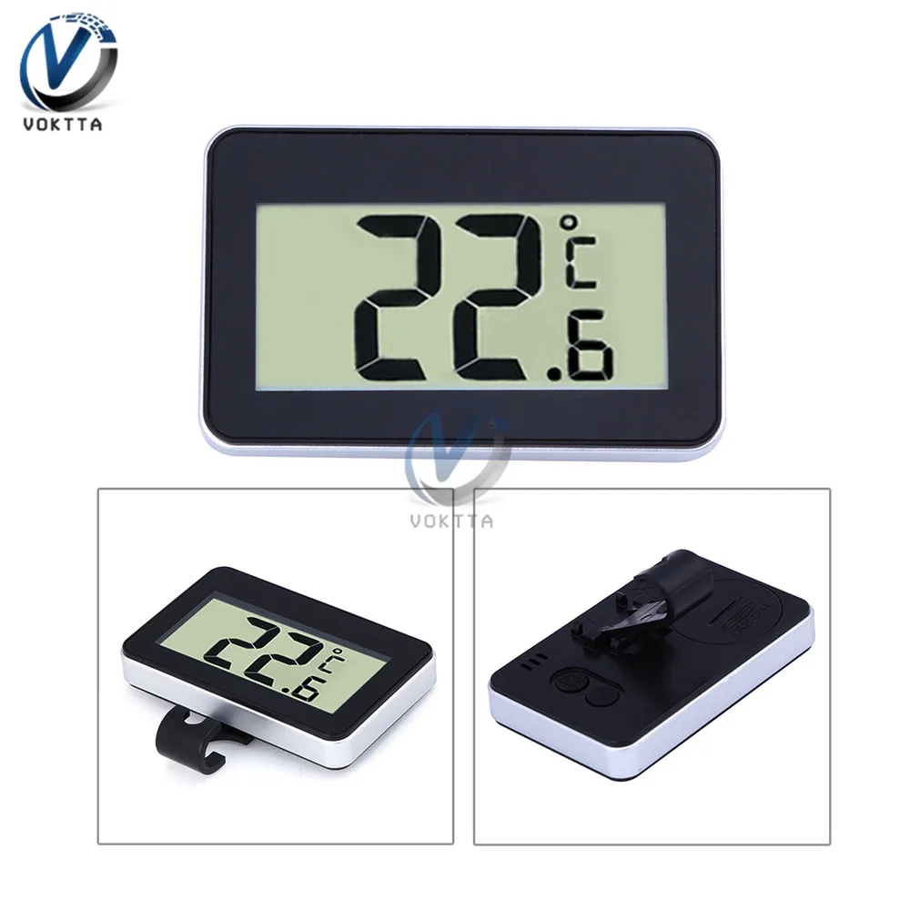 

Цифровой термометр-гигрометр, электронный измеритель температуры с магнитным крючком