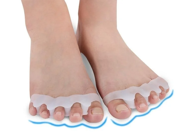 

Silicone 1 Pair Nail Separators Stretchers Loop Bunion Splint Straightener Toe