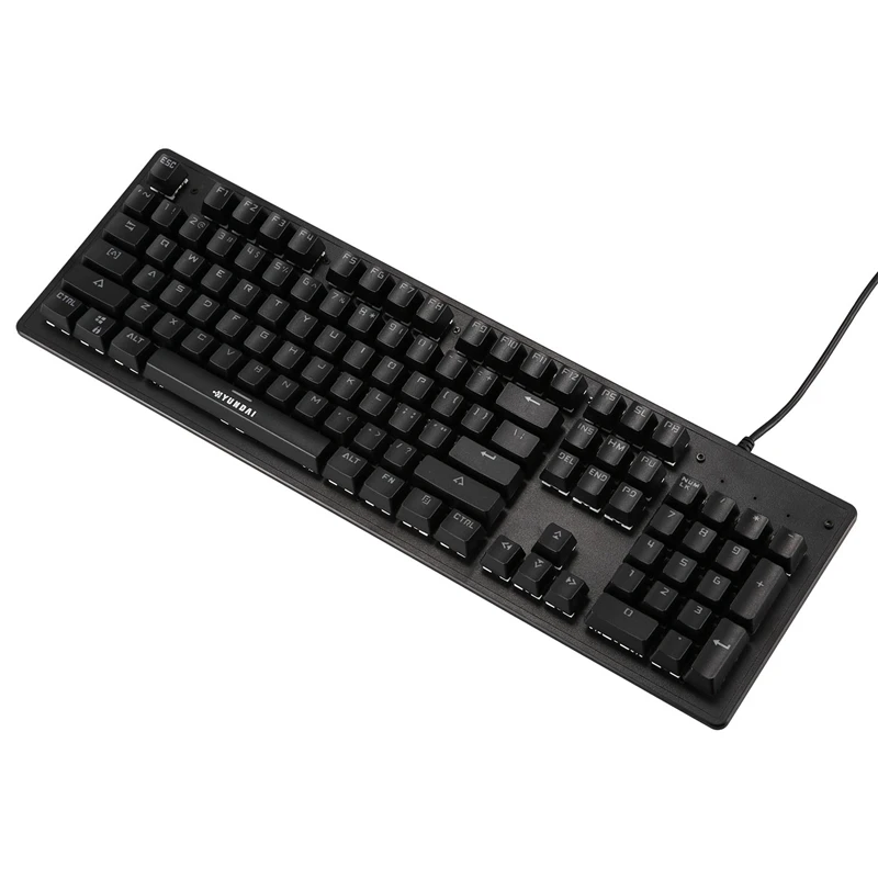 

Green Axis Mechanical Keyboard Colorful RGB Backlit Keyboard Mechanical Wired Gaming Keyboard104 Keycaps
