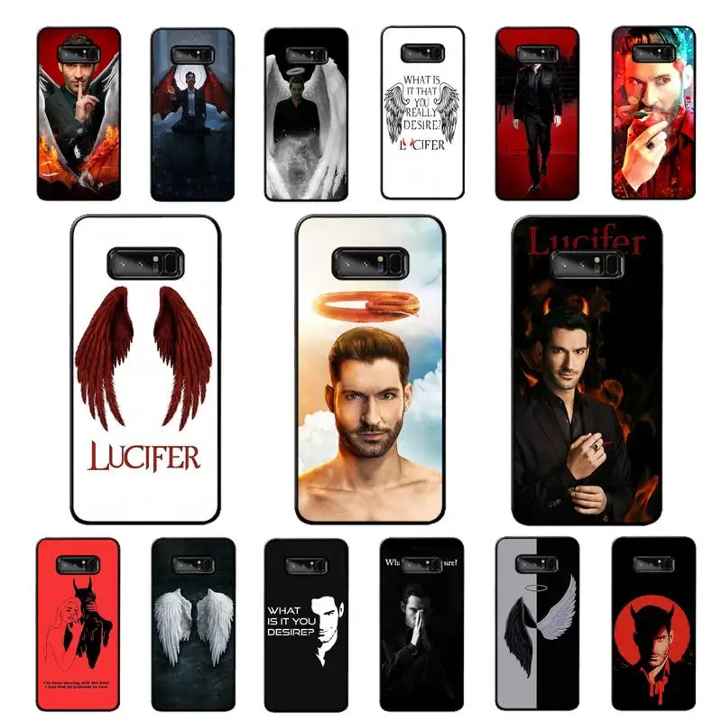 

MaiYaCa Degenerate Angel Lucifer American TV Phone Case for Samsung Note 5 7 8 9 10 20 pro plus lite ultra A21 12 02