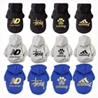 Зимняя одежда для собак, с надписью, классная собачий пуловер хлопковая теплая куртка для щенков, маленьких, средних собак, чихуахуа