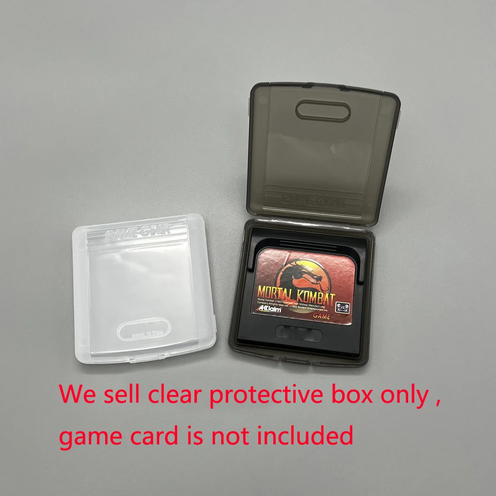 

Защитный чехол для игрового картриджа, игровой Картридж для Sega GameGear GG, чехол для хранения карт