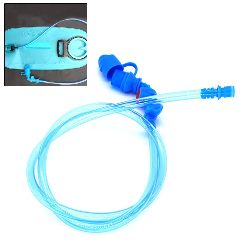 

1pc Replacement Tube Kits Hydration Bladder Bite Valve With Cover For Camping Hiking Backpacking Water Bag Suction Nozzle