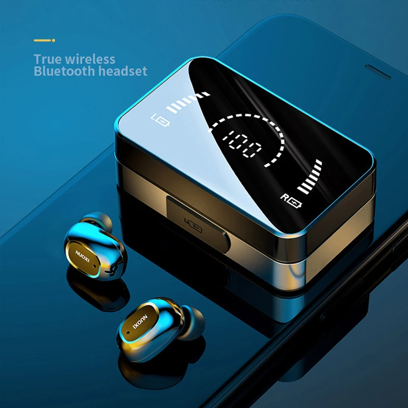 

TWS Bluetooth 5.0 Earphones 3500mAh Charging Box Wireless Headphone Stereo Sports Waterproof Earbuds Headsets With Microphone