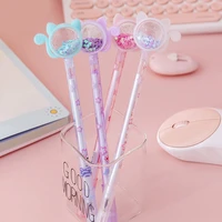 1 pc stationery kawaii gel pen school office supply novel creative glitter recreation cute gel pen cute things cute things