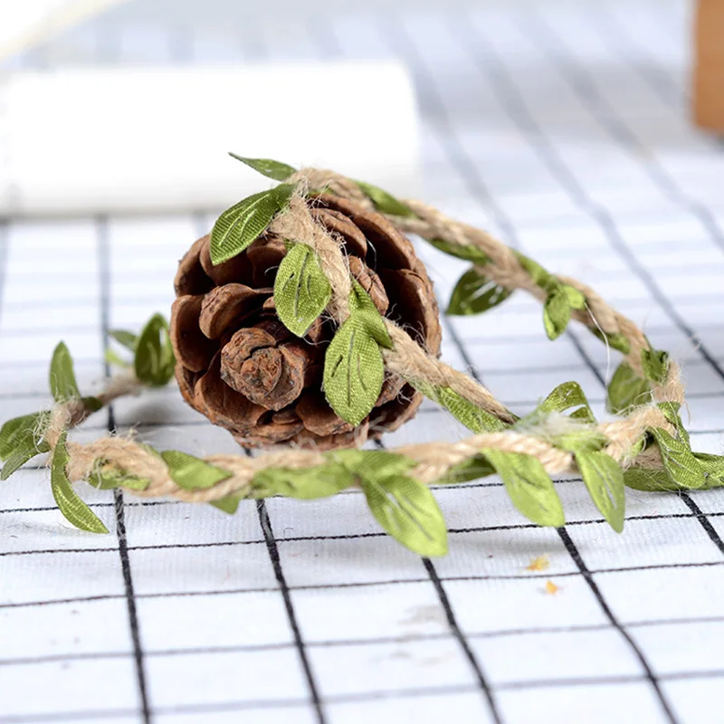 Новые 3 м DIY поступление лист веревочные натуральные гессийские джут шпагат