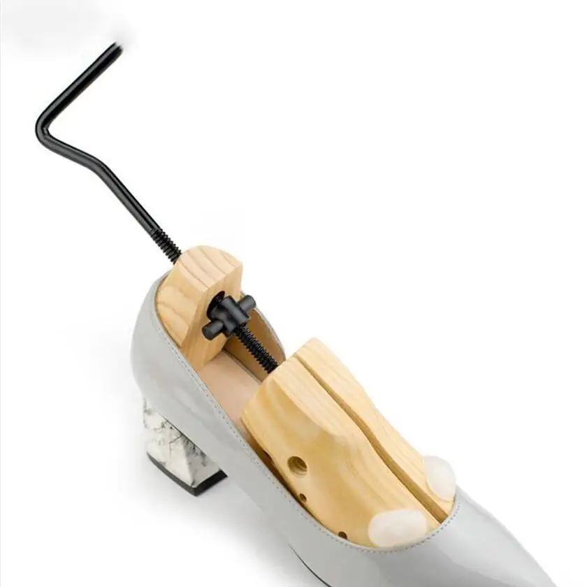 

1pcs Wooden Shoe Tree Men Women 2-Way Shoes Expander Adjustable Shoe Stretcher Shaper Shoe Holder Accessories Shoe Tree