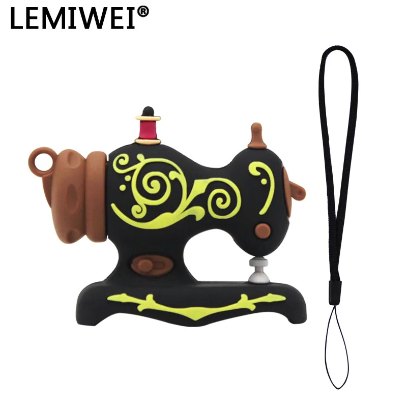 

USB 2.0 Sewing machine USB Flash Drive Pendrive Memory Stick 4GB 8GB 16GB Cute Cartoon 32GB 64GB Mini U Disk Gift