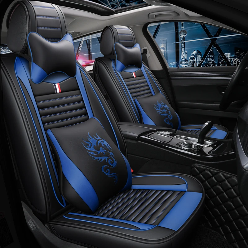 Пленка с полным покрытием из эко кожи авто чехлы сидений искусственной для