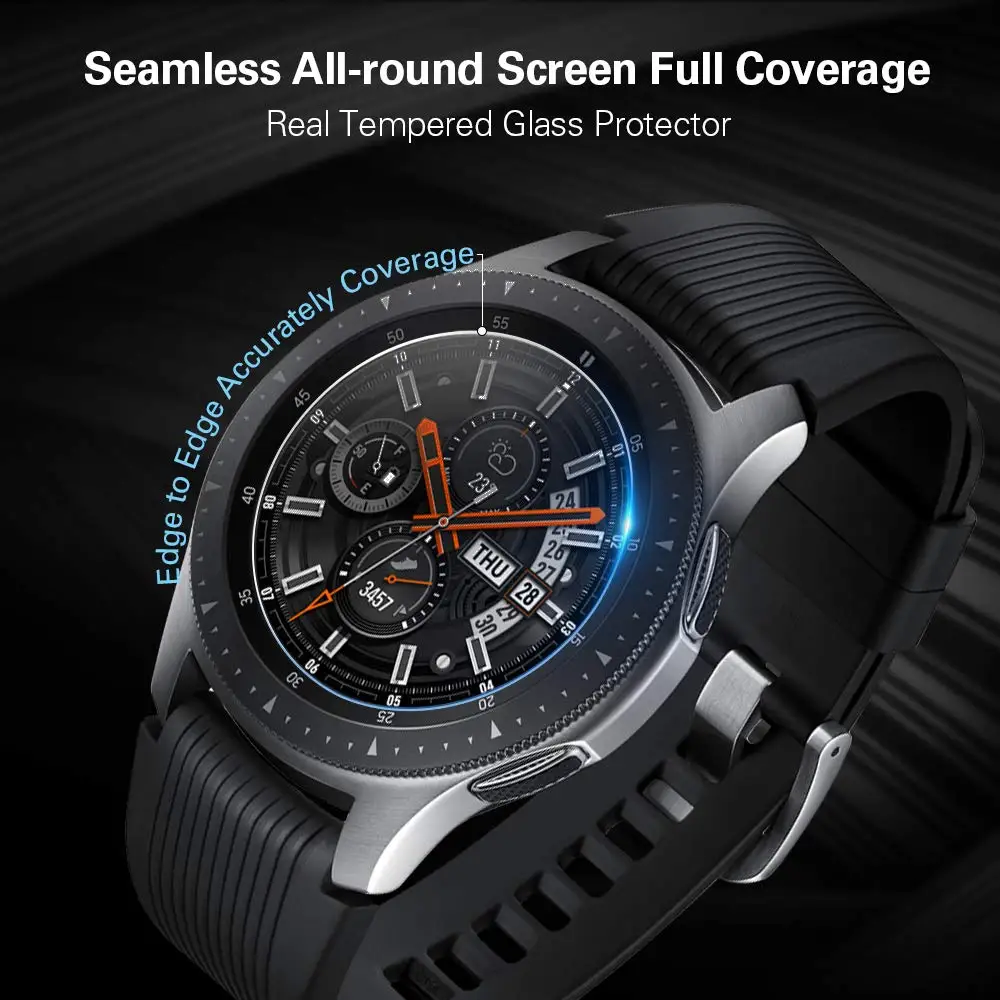 Для Samsung Galaxy Watch 46 мм/42 мм Защитная пленка для экрана 42/46 S 3/2 9H 2.5D Закаленное Стекло