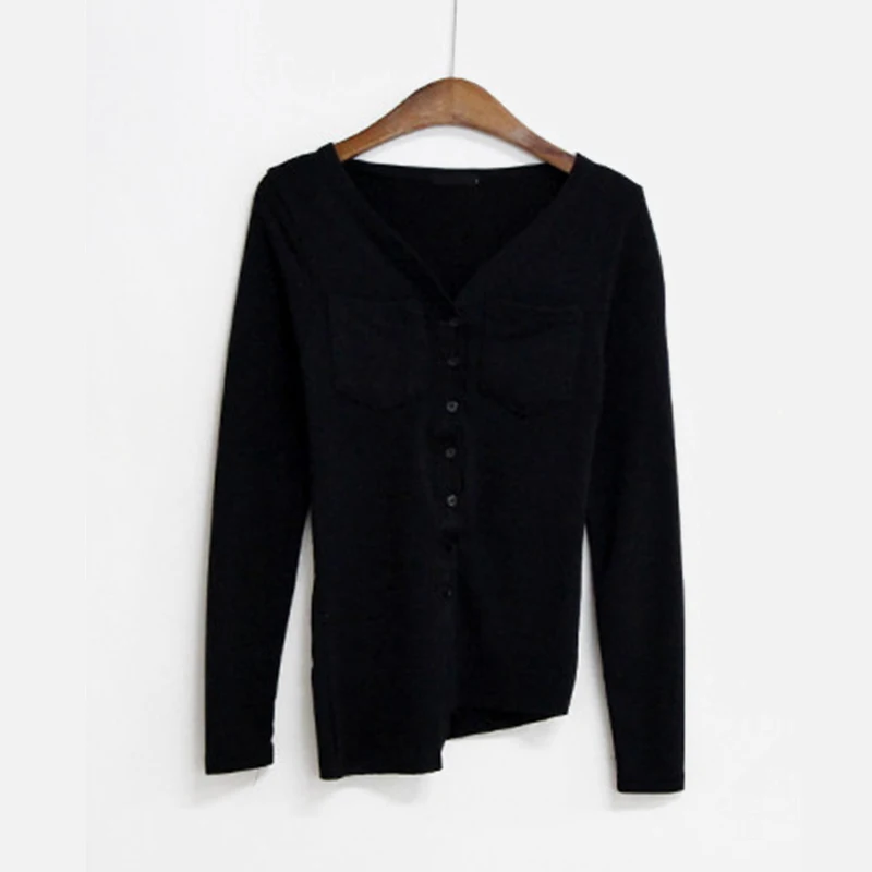 

2021 Spring Autumn Women's Blouses Shirts Buttons Pockets V-neck Sexy Style Female Tops Shirt Ladies Casual Fashion Top Shirts