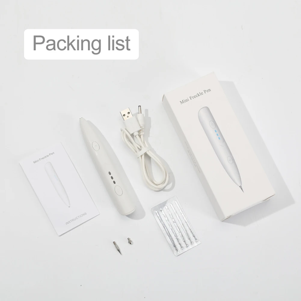 

Лазерная ручка для удаления Кротов, 1 набор, уход за кожей лица, кукурузные веснушки, темные пятна, машинка для удаления татуировок с USB, мини-...