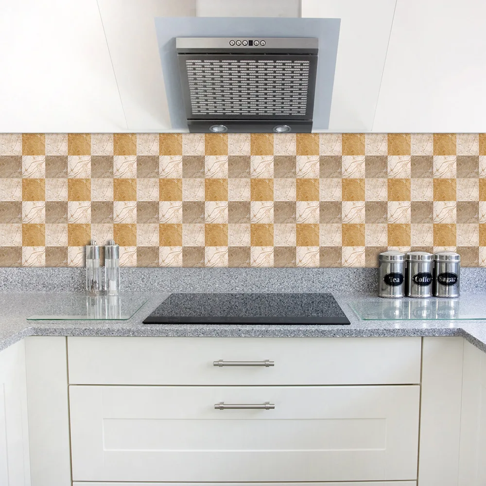 Наклейка для плитки Funlife Мраморная текстурная креативная художественная