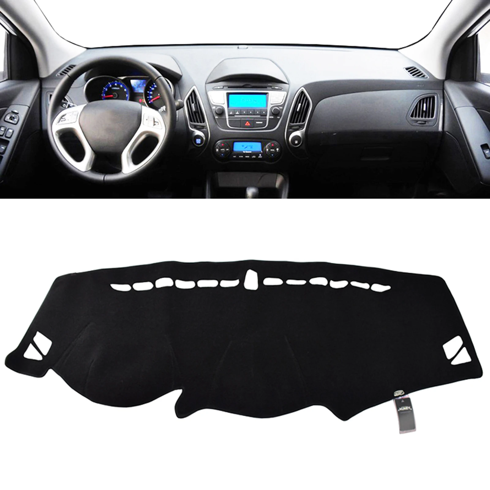 

For HYUNDAI TUCSON IX35 2010 - 2015 Car Dashboard Cover Dashmat Dash Board Pad Cover Dash Mat Sun Shade Board Carpet Accessories