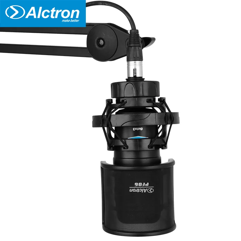 Alctron PF06 Microphone ABS Plastic Pop Filter Lightweight Pop Shield  Pop Screen Stable Structure Sturdy Mic Screen images - 6