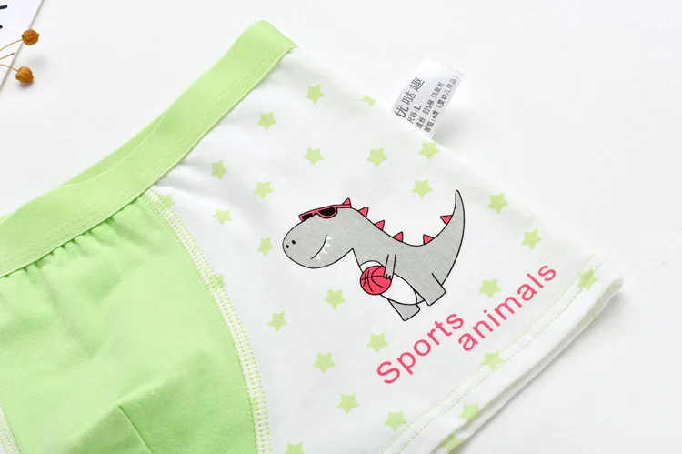 2 шт./партия хлопковое нижнее белье с героями мультфильмов для детей милые