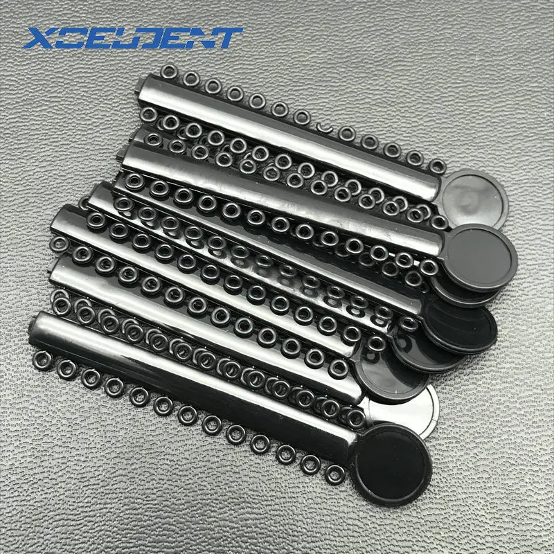 40pcs/pack Dental Orthodontic Ligature Elastomeric Ties Elastic Rubber Bands Health Teeth Tools |