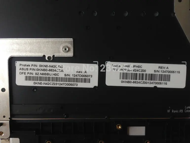 Новая Чешская CZ клавиатура для Asus ZENBOOK UX51 UX51VZ UX51VZ-DB115H с серебристым C корпусом