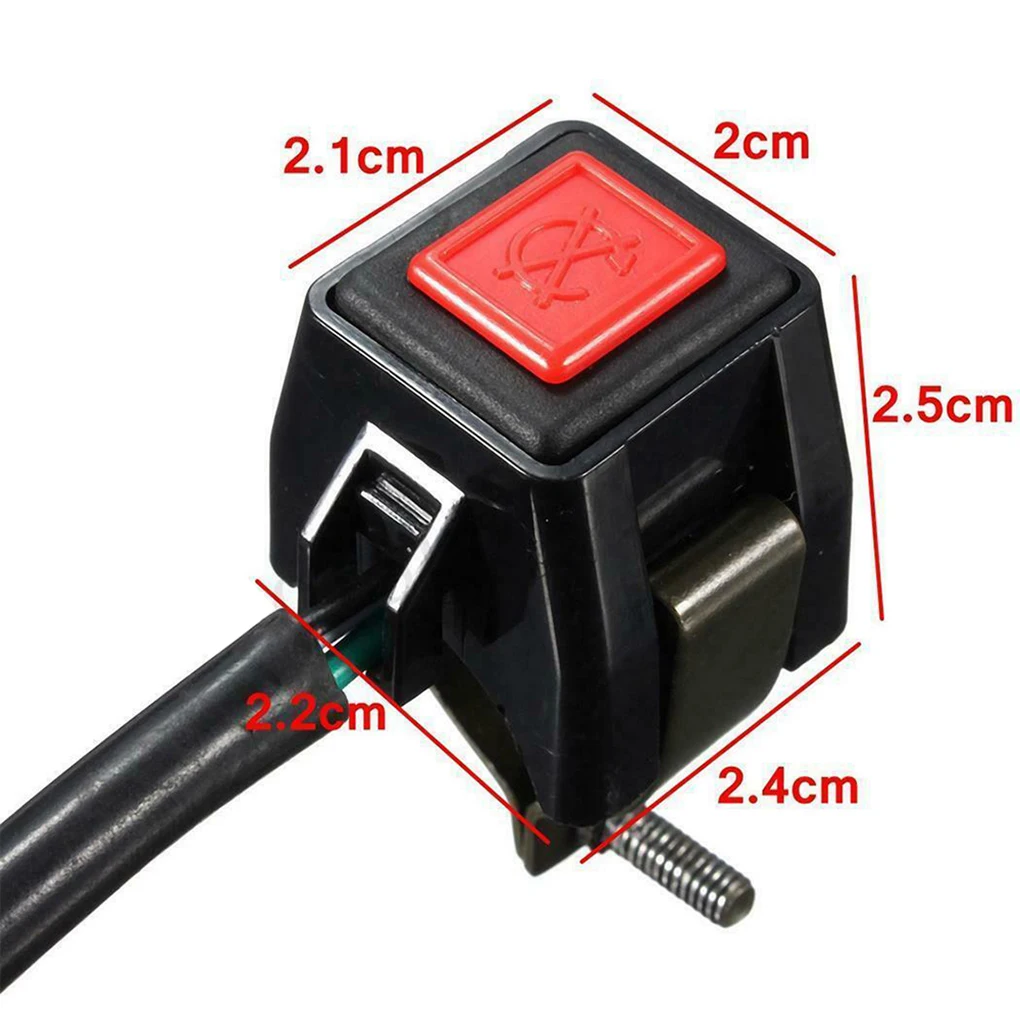 7/8'' 22mm Handlebar Start Horn Kill Button Switch Motorcycle Quad Dirt Pit Bike ATV Motorbike Accessories | Автомобили и