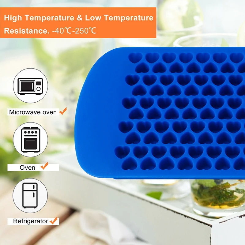 Ices Cubes Maker Формочки 160/150 сетки Мини Маленькие подносы силиконовый бар для виски и