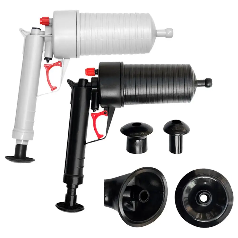 

Air Pump Pressure Pipe Plunger Drain Cleaner Toilet Cleaning Tools Sewer Sinks Basin Pipeline Clogged Remover Bathroom Kitchen