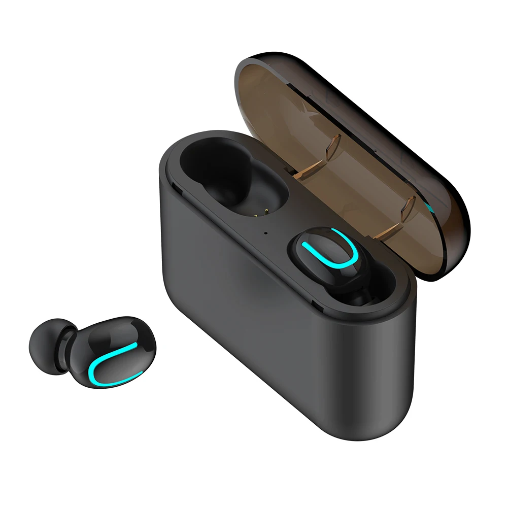 HBQ-Q32/ A7S TWS Bluetooth-compatible Earbuds Wireless In Ear Headphones Sports Headset Power Bank with Microphone - купить по