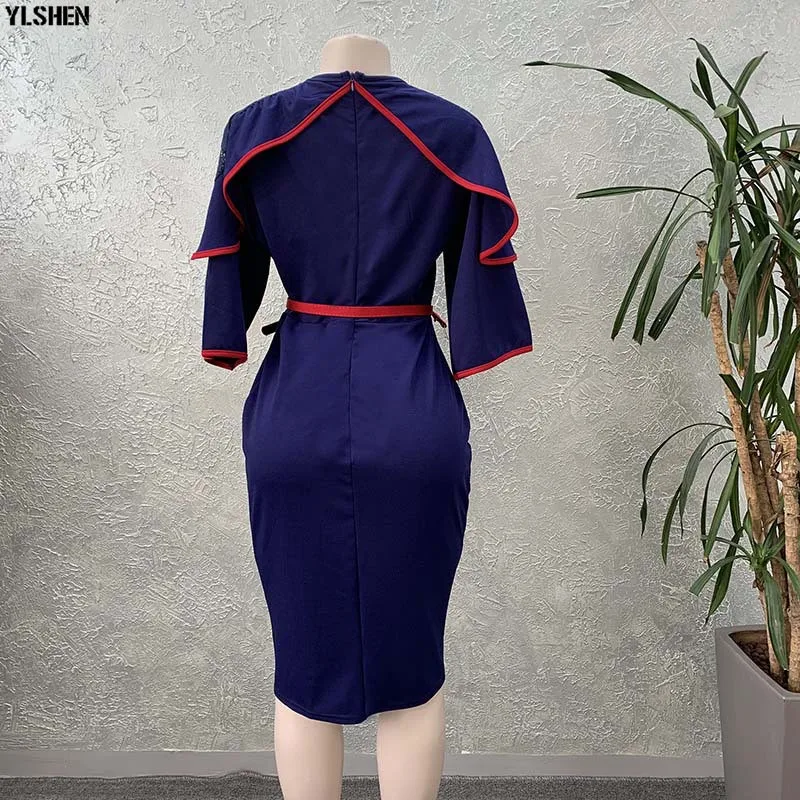 Платья в африканском стиле для женщин 2020 африканская одежда Летние Элегантные