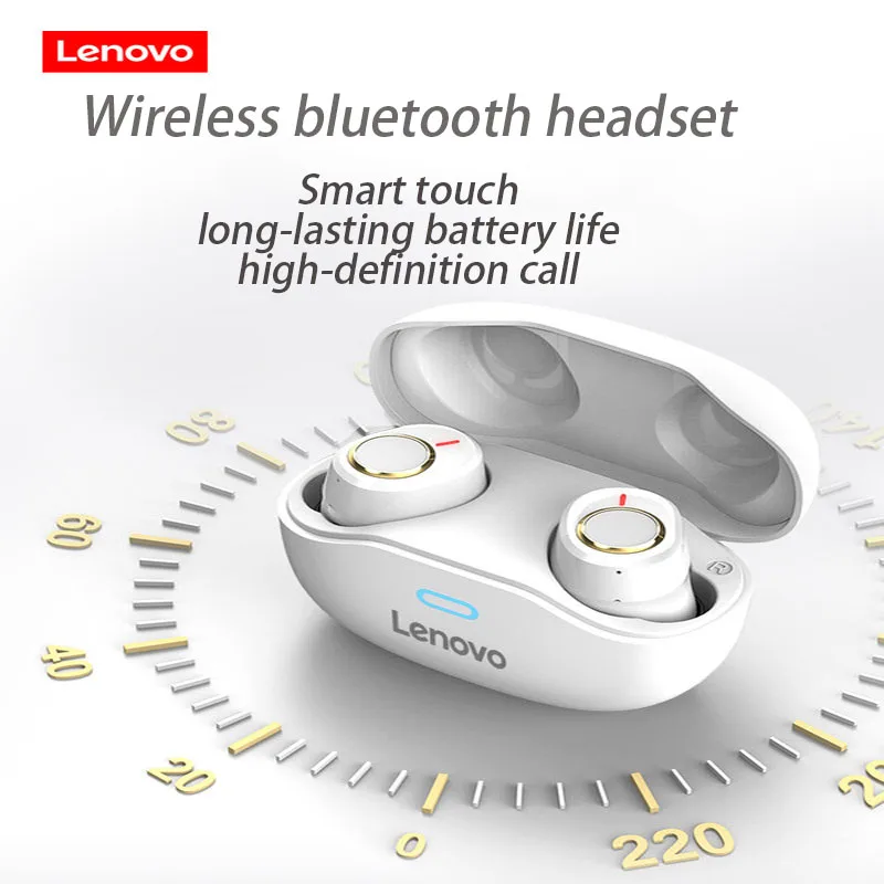 Беспроводная bluetooth гарнитура Lenovo LP1/X18/HD200 игровая для Android oppo Huawei|Наушники и