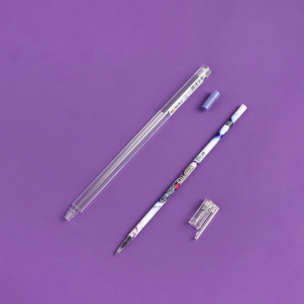 JIANUWU 4 шт./компл. 0 5 мм Абстрактная живопись нейтральная ручка Милая учебная