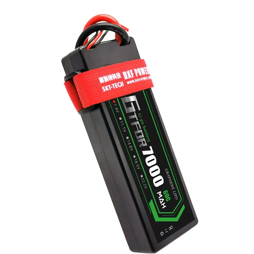 GTFDR RC LiPo Battery 7000 мАч 2S 60C 7 4 V Dean/T XT60 XT90 для радиоуправляемого автомобиля грузовика