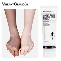vibrant glamour rapid skin bleaching cream moisturizing long lasting whitening brightening soothing repairing body cream 80g
